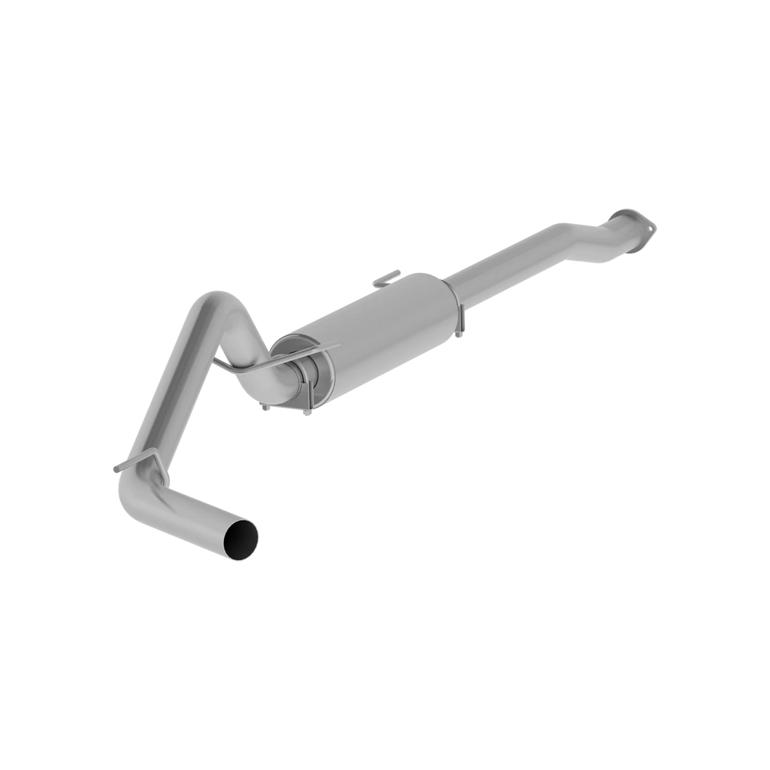 MBRP S5338P - Toyota 3 Inch Cat Back Exhaust System For 16-23 Toyota Tacoma 3.5L Single Side Exit, No Tip MBRP