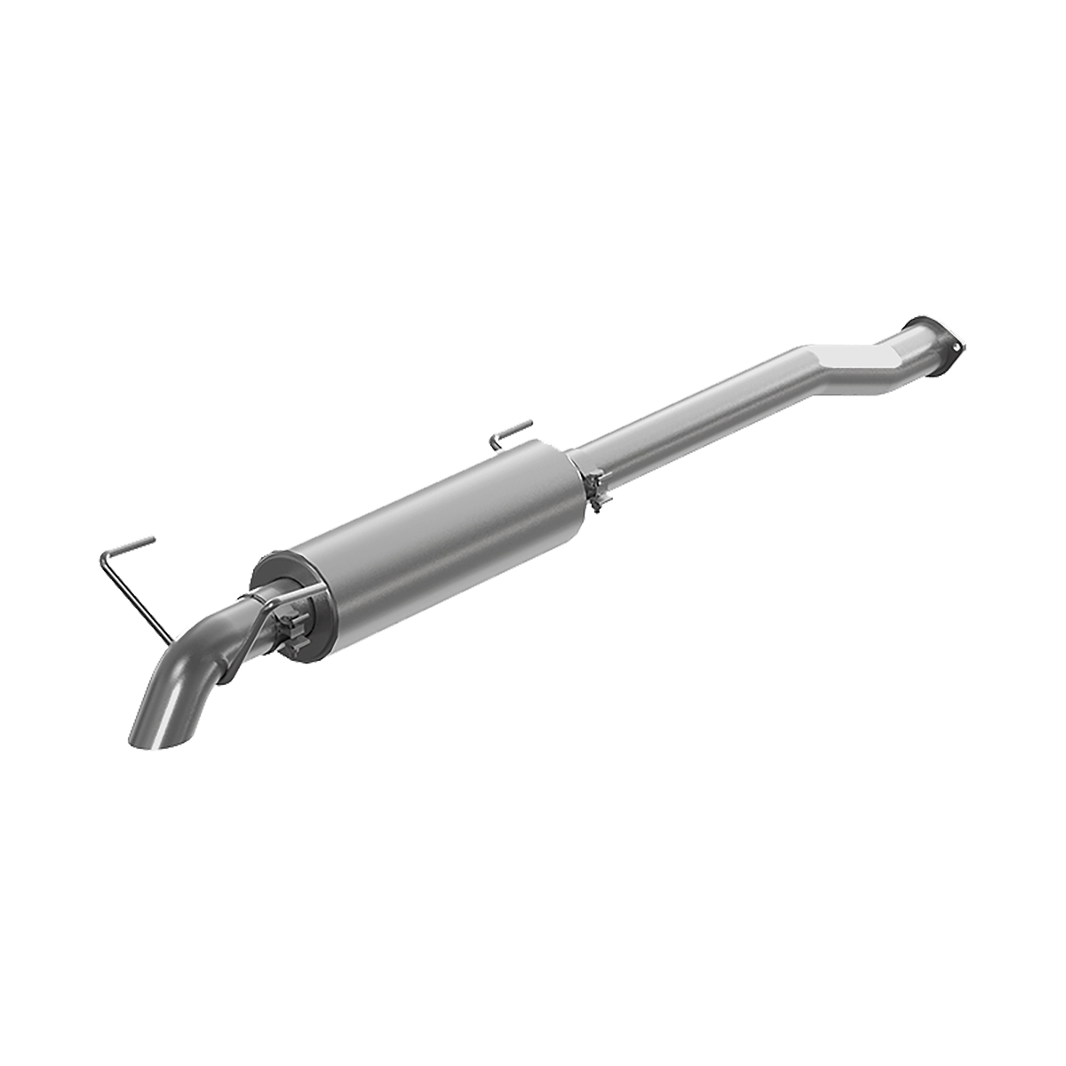 MBRP Exhaust MBRP S5339AL - Toyota 3 Inch Cat Back Exhaust System For 16-23 Toyota Tacoma 3.5L Turn Down Exhaust Single Side Armor Lite MBRP