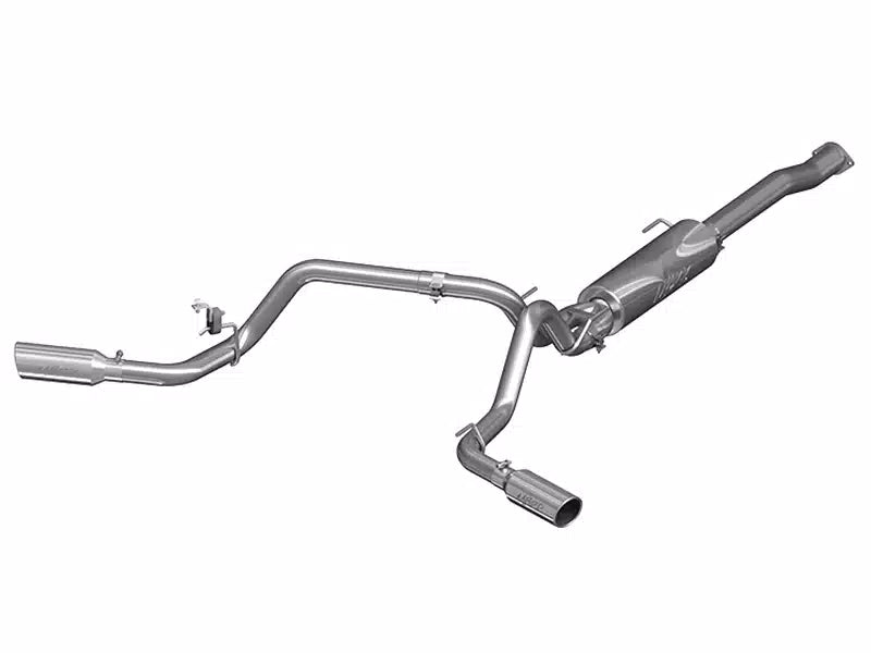 MBRP S5340AL - Toyota 3 Inch Cat Back Exhaust System For 16-23 Toyota Tacoma 3.5L Dual Split Side Armor Lite MBRP