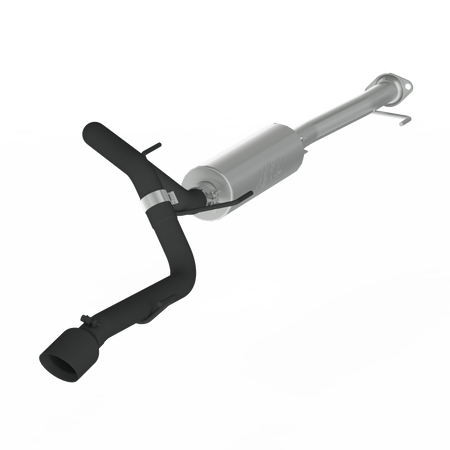 MBRP S5342BLK - Toyota 2.5 Inch Cat Back Exhaust System For 04-24 4-Runner 11-16 Land Cruiser Prado Single Side Armor Black MBRP 1