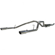 MBRP S5402409 - Cat Back Exhaust System Dual Split Rear T409 Stainless Steel For 04-15 Nissan Titan 5.6L MBRP