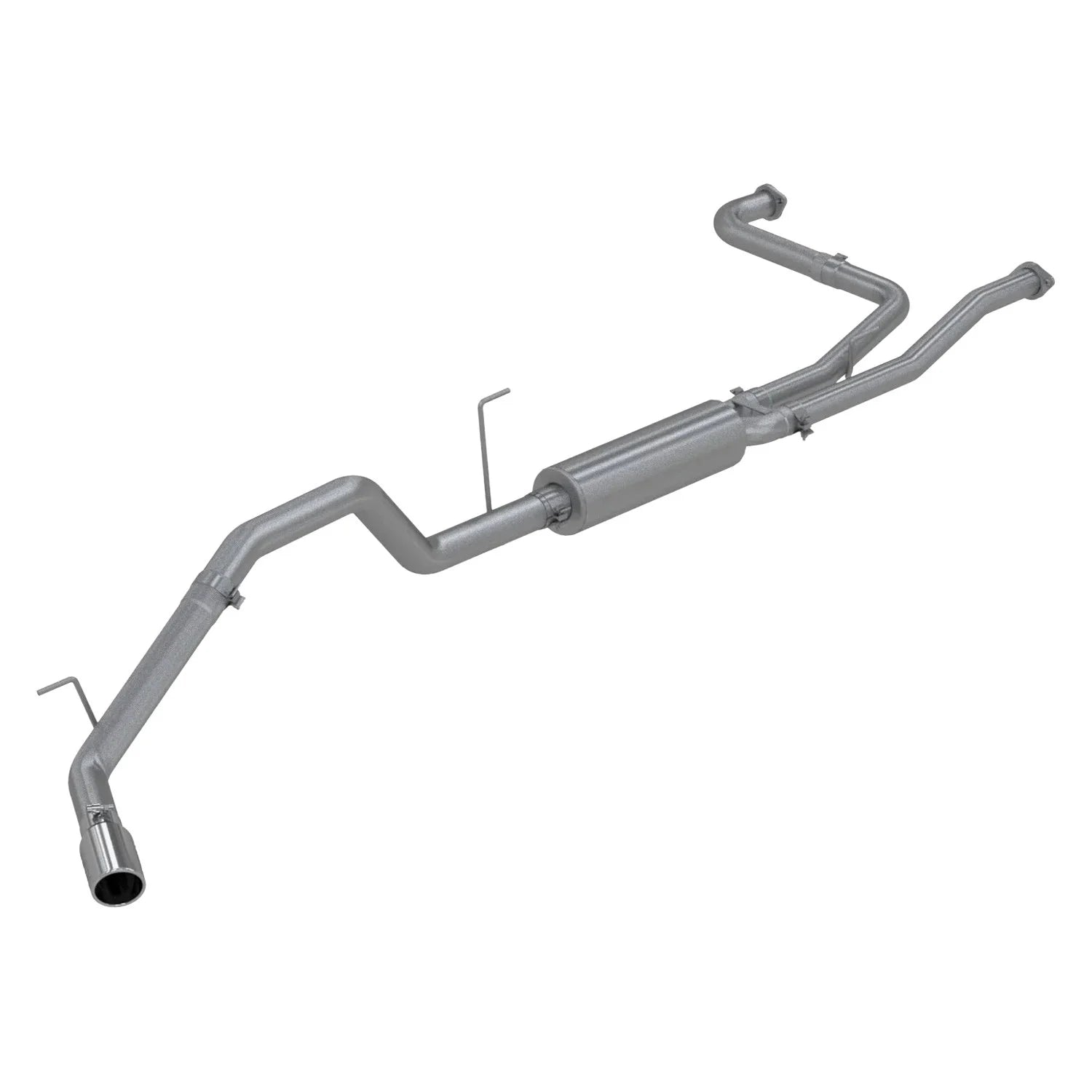 MBRP S5404409 - Cat Back Exhaust System Single Side T409 Stainless Steel For 04-15 Nissan Titan 5.6L Extended/Crew Cab MBRP
