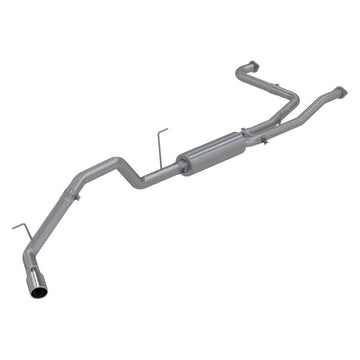 MBRP S5404409 - Cat Back Exhaust System Single Side T409 Stainless Steel For 04-15 Nissan Titan 5.6L Extended/Crew Cab MBRP