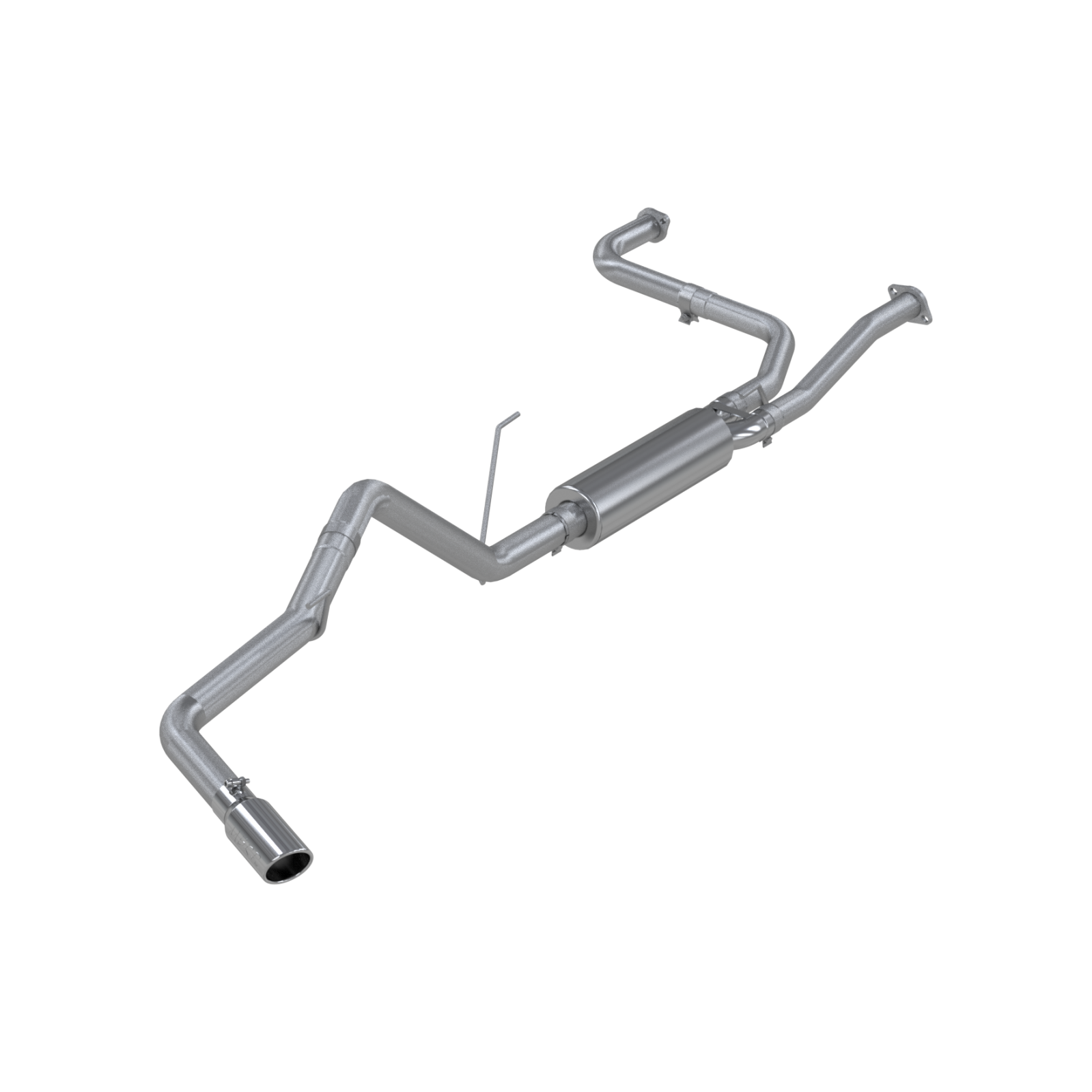 MBRP S5406409 Cat Back Exhaust System Single Side T409 Stainless Steel