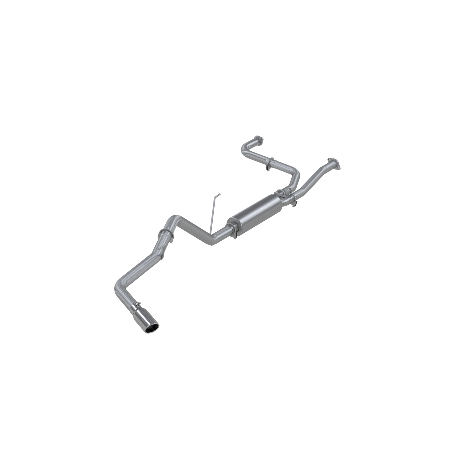 MBRP S5406AL Cat Back Exhaust System Single Side Aluminized Steel