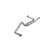 MBRP S5407AL - 2022-Up Nissan Frontier 3.8L Aluminized Steel 2.5 Inch Cat-Back 3 Inch Single Rear Exit Armor Lite Series MBRP