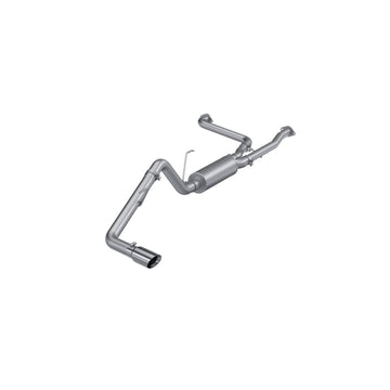 MBRP S5407AL - 2022-Up Nissan Frontier 3.8L Aluminized Steel 2.5 Inch Cat-Back 3 Inch Single Rear Exit Armor Lite Series MBRP