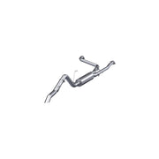 MBRP S5409304 T304 2.5 Inch Cat-Back 3 Inch Single High Clearance Rear Exit Armor Pro Series