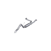 MBRP S5409AL - 2022-Up Nissan Frontier 3.8L Turn Down Aluminized Steel 2.5 Inch Cat-Back 3 Inch Single High Clearance Rear Exit Armor Lite Series MBRP