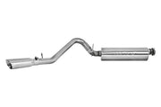 MBRP S5500409 - Jeep TJ Cat Back Exhaust System Single Side T409 Stainless Steel For 00-06 Wrangler TJ MBRP