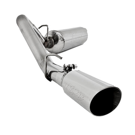 MBRP S5500AL - Cat Back Exhaust System Single Side Aluminized Steel For 00-06 Jeep Wrangler TJ Inline-4 2.5L, Inline-6 4.0L MBRP 2