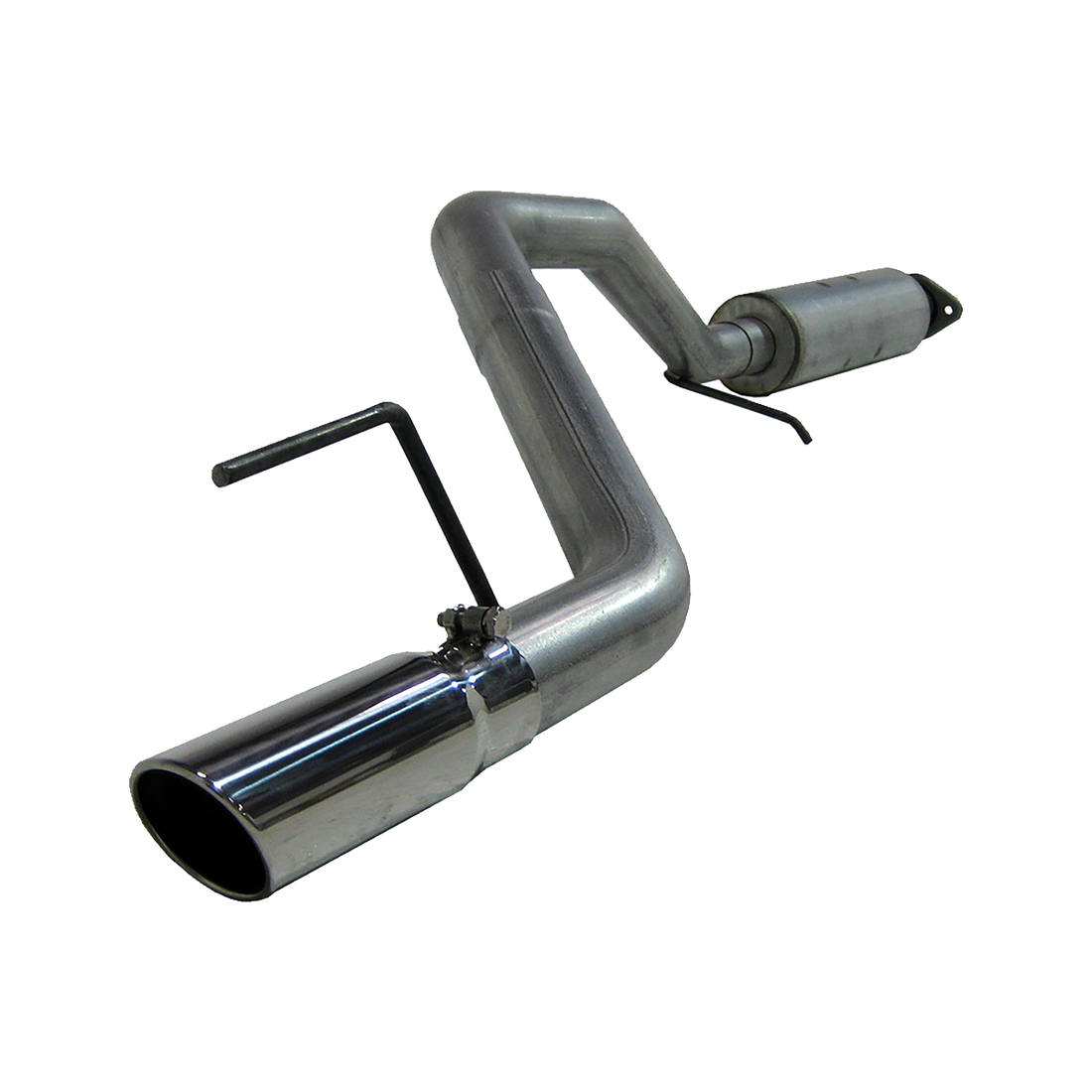 MBRP S5508409 - Cat Back Exhaust System Single Side T409 Stainless Steel For 05-10 Jeep Grand Cherokee MBRP