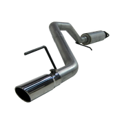 MBRP S5508AL - Cat Back Exhaust System Single Side Aluminized Steel For 05-10 Jeep Grand Cherokee 4.7L, 5.7L Hemi MBRP