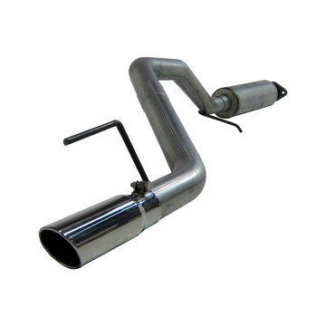 MBRP S5508AL - Cat Back Exhaust System Single Side Aluminized Steel For 05-10 Jeep Grand Cherokee 4.7L, 5.7L Hemi MBRP