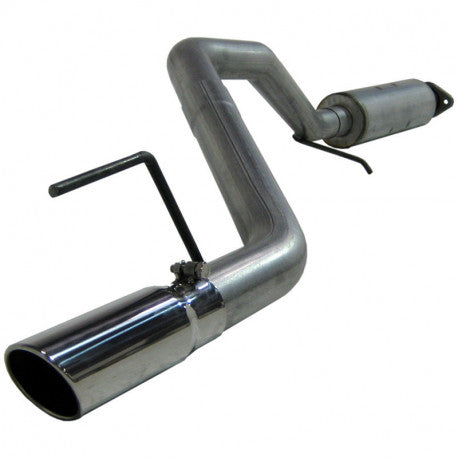 MBRP S5508AL - Cat Back Exhaust System Single Side Aluminized Steel For 05-10 Jeep Grand Cherokee 4.7L, 5.7L Hemi MBRP