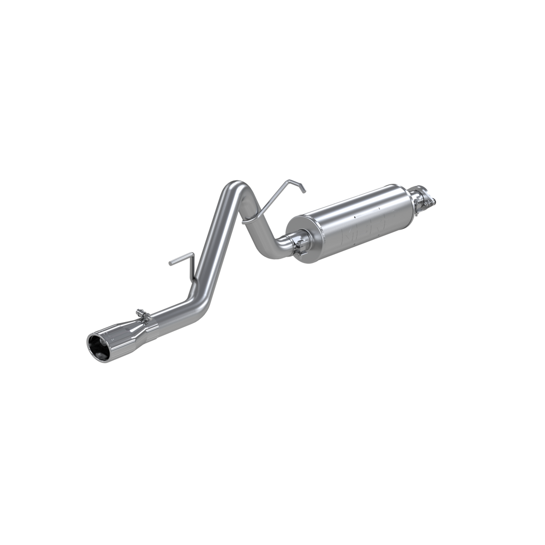 MBRP S5510409 - Cat Back Exhaust System Single Side T409 Stainless Steel For 02-07 Jeep Liberty MBRP