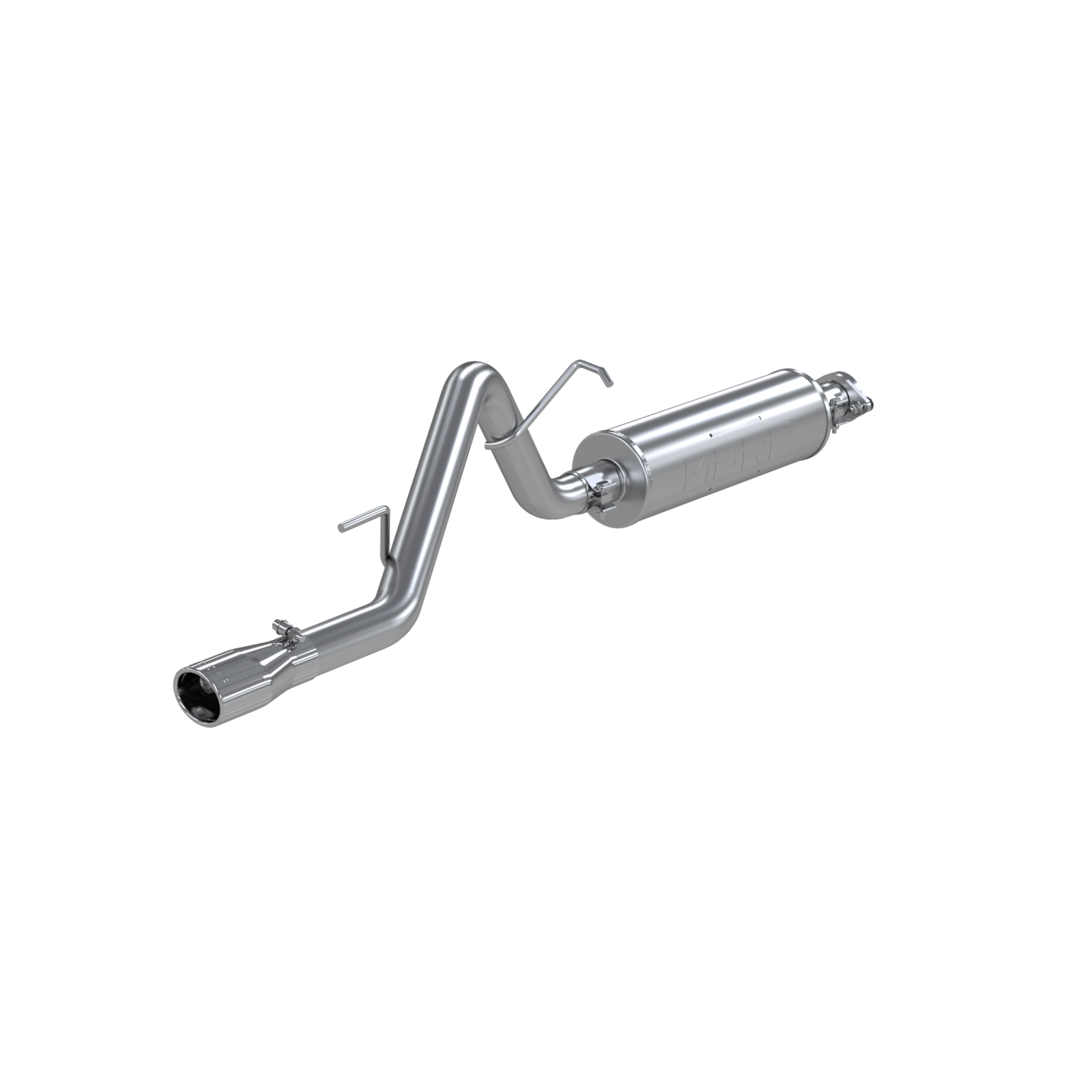 MBRP S5510409 - Cat Back Exhaust System Single Side T409 Stainless Steel For 02-07 Jeep Liberty MBRP