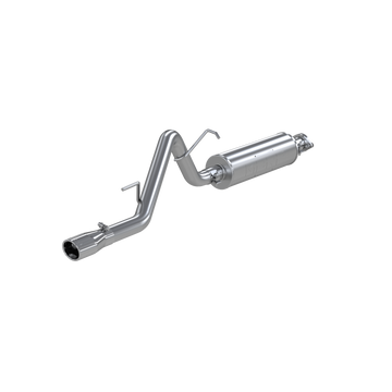 MBRP S5510AL - Cat Back Exhaust System Single Side Aluminized Steel For 02-07 Jeep Liberty MBRP