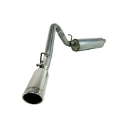 MBRP S5512AL - Cat Back Exhaust System Single Side Aluminized Steel For 97-99 Jeep Wrangler TJ MBRP