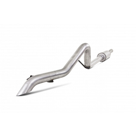 MBRP S5514AL - Jeep JK Off-Road Tail Pipe Muffler Before Axle Aluminized Steel For 07-11 Wrangler JK 3.8L V6 2/4 Door MBRP