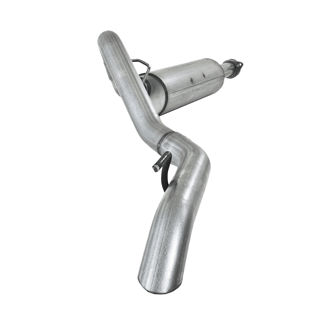 MBRP Exhaust MBRP S5520409 - Cat Back Exhaust System Single T409 Stainless Steel For 04-06 Jeep Wrangler TJ Unlimited, 4.0L I-6 MBRP