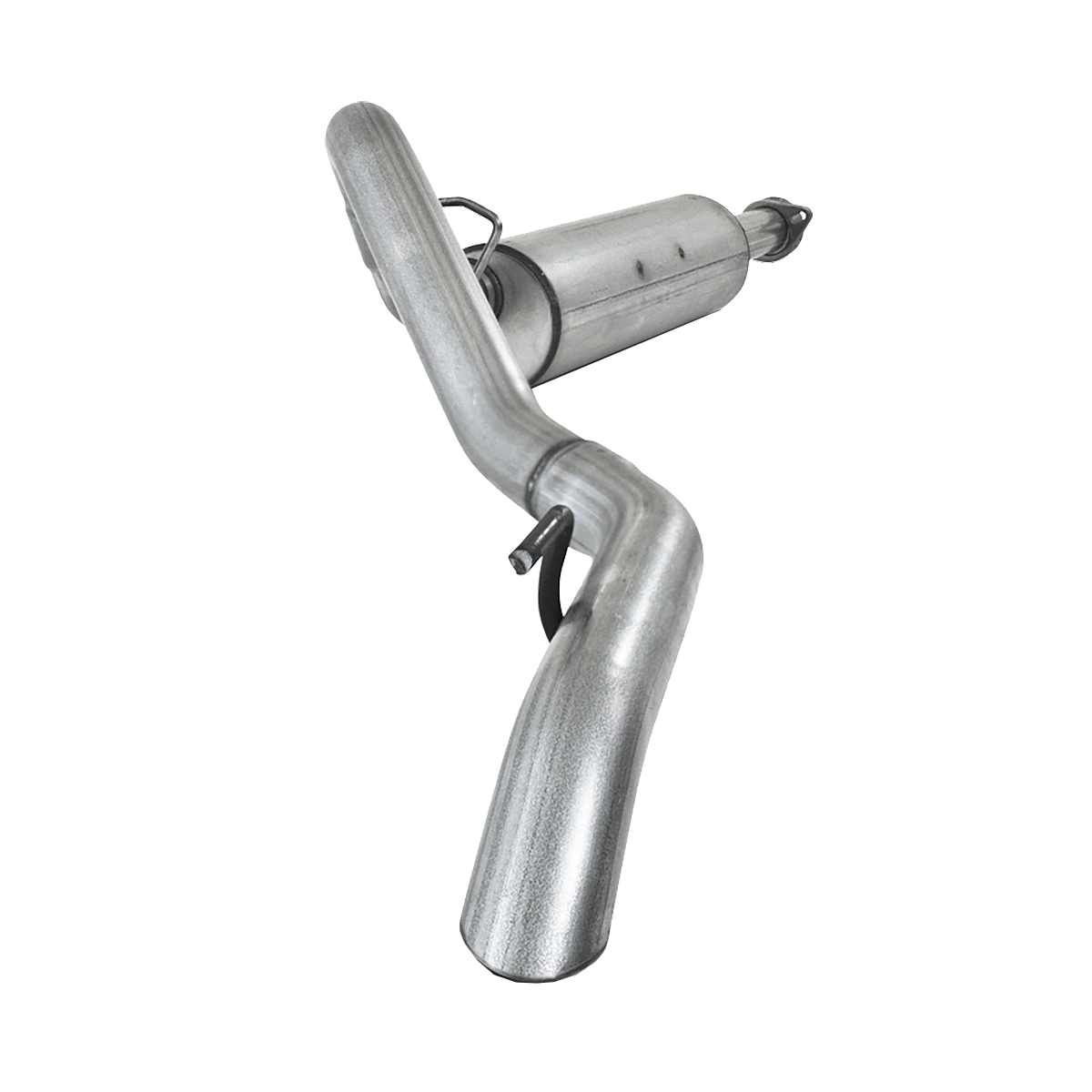 MBRP Exhaust MBRP S5520409 - Cat Back Exhaust System Single T409 Stainless Steel For 04-06 Jeep Wrangler TJ Unlimited, 4.0L I-6 MBRP