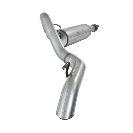 MBRP S5520AL - Cat Back Exhaust System Single Aluminized Steel For 04-06 Jeep Wrangler TJ Unlimited, 4.0L I-6 MBRP 1