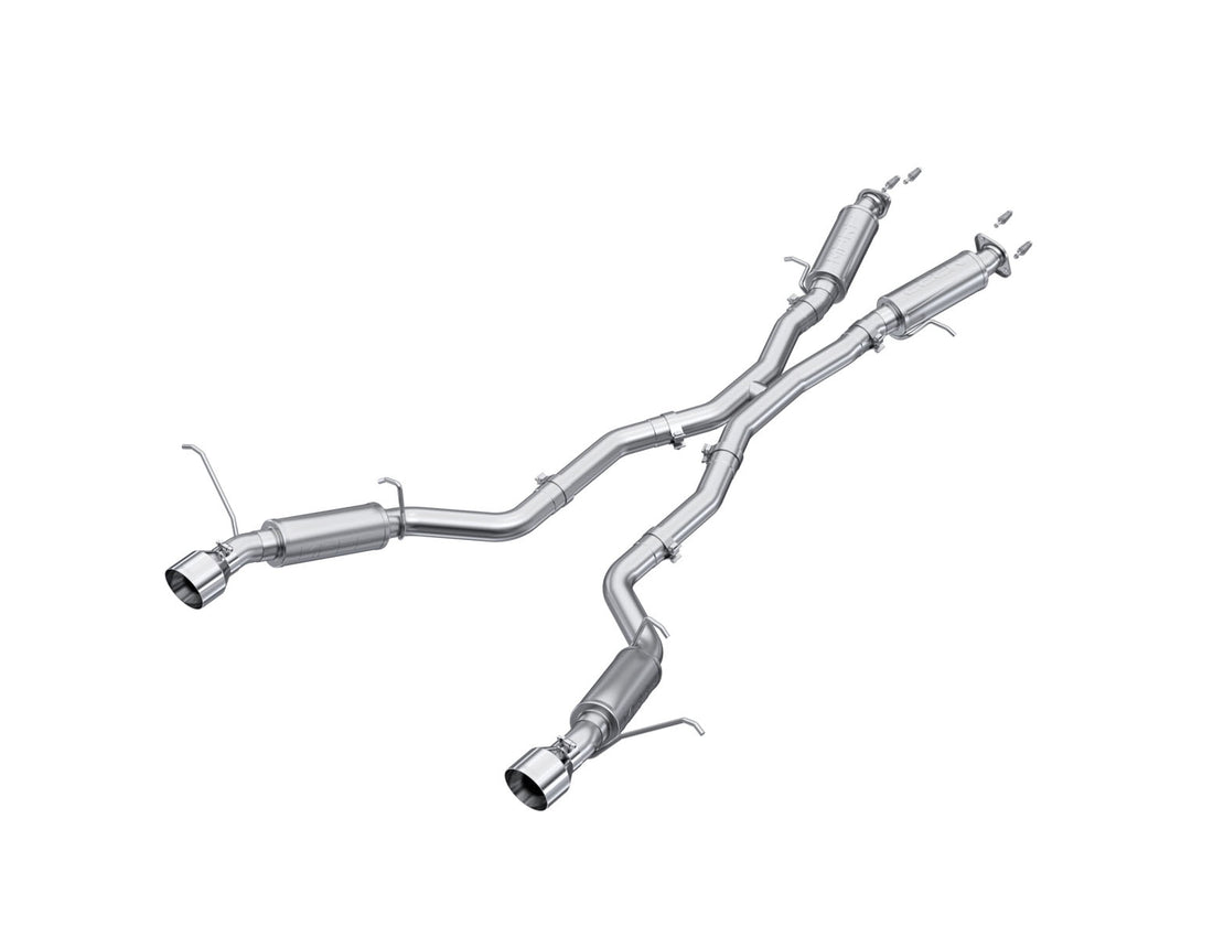 MBRP S5525AL - 3 inch Cat-Back Dual Rear Exit 12-21 Jeep Aluminized Steel MBRP