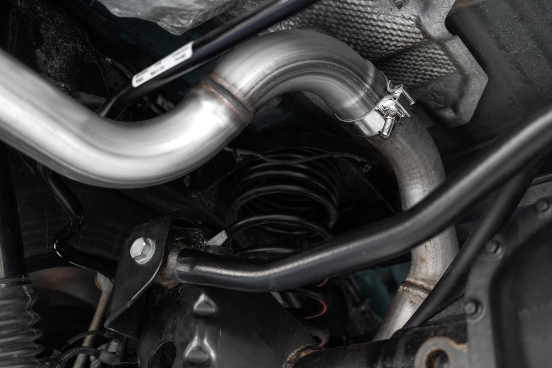 MBRP S5527409 - Jeep JL 2.5 Inch Axle Back Exhaust Pipe Single Rear Muffler Bypass For 18-Up Wrangler JL 2/4DR MBRP 4