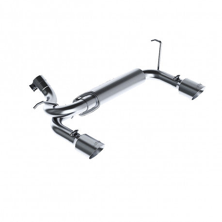 MBRP S5528409 - Axle Back Dual Rear Exit For 07-18 Jeep Wrangler/Rubicon JK 3.6L/3.8L V6 MBRP 2