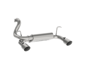 MBRP S5529409 - Jeep 2.5 Inch Axle Back Dual Rear Exit Armor Plus Series For 18-Up Wrangler JL 2/4 DR 3.6L MBRP