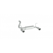 MBRP S5529409 - Jeep 2.5 Inch Axle Back Dual Rear Exit Armor Plus Series For 18-Up Wrangler JL 2/4 DR 3.6L MBRP