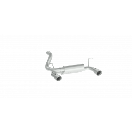 MBRP S5529409 - Jeep 2.5 Inch Axle Back Dual Rear Exit Armor Plus Series For 18-Up Wrangler JL 2/4 DR 3.6L MBRP