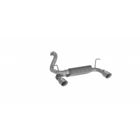 MBRP S5529AL - Jeep 2.5 Inch Axle Back Dual Rear Exit Armor Lite Series For 18-Up Wrangler JL 2/4 DR 3.6L MBRP 2