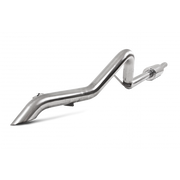 MBRP S5530409 - Cat Back Exhaust System Single Rear Exit Off Road 409SS, 12-18 Jeep Wrangler/Rubicon JK 3.6L V6 2/4 Door MBRP