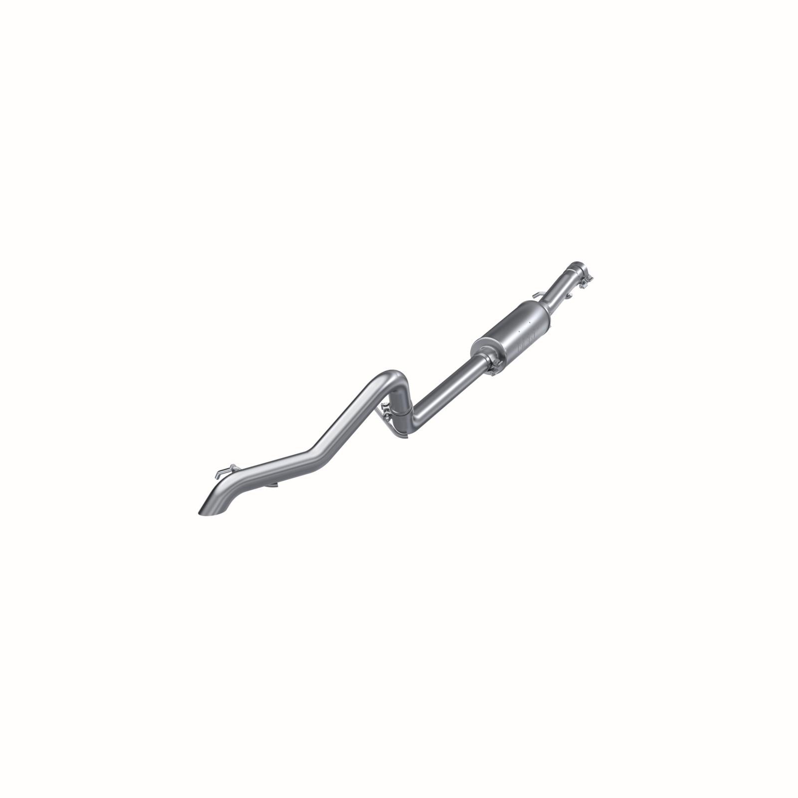 MBRP S5530409 - Cat Back Exhaust System Single Rear Exit Off Road 409SS, 12-18 Jeep Wrangler/Rubicon JK 3.6L V6 2/4 Door MBRP