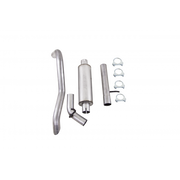 MBRP S5530AL - Cat Back Exhaust System Single Rear Exit Off Road Aluminum For 12-18 Jeep Wrangler/Rubicon JK 3.6L V6 2/4 Door MBRP