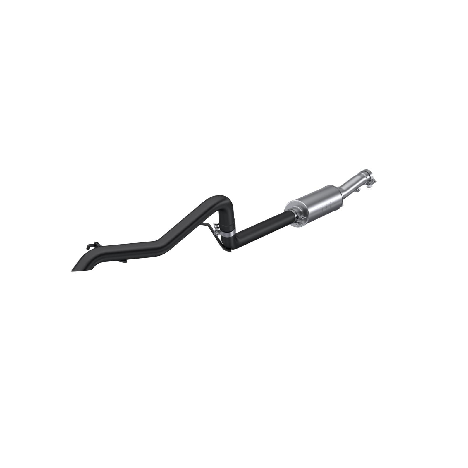 MBRP S5530BLK - Cat Back Exhaust System Single Rear Exit Off Road Black For 12-18 Jeep Wrangler/Rubicon JK 3.6L V6 2/4 Door MBRP
