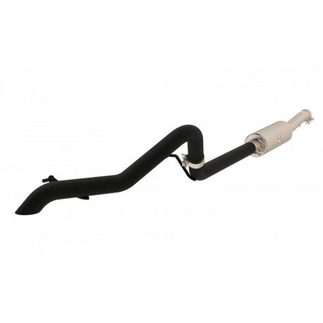 MBRP S5530BLK - Cat Back Exhaust System Single Rear Exit Off Road Black For 12-18 Jeep Wrangler/Rubicon JK 3.6L V6 2/4 Door MBRP