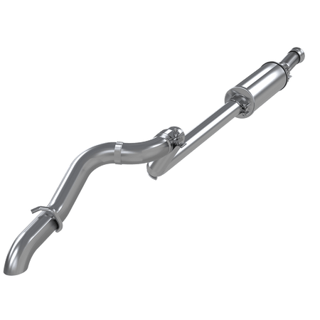 MBRP S5533304 - Jeep JL Cat Back Exhaust System Single Rear Exit Armor Pro Series For 18-Up Wrangler JL 2/4 Door MBRP 1