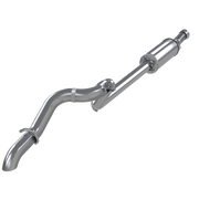 MBRP S5533AL - Jeep Cat Back Exhaust System Single Rear Exit Armor Lite Series For 18-Up Wrangler JL 2/4 Door 2.0L, 3.6L MBRP 1