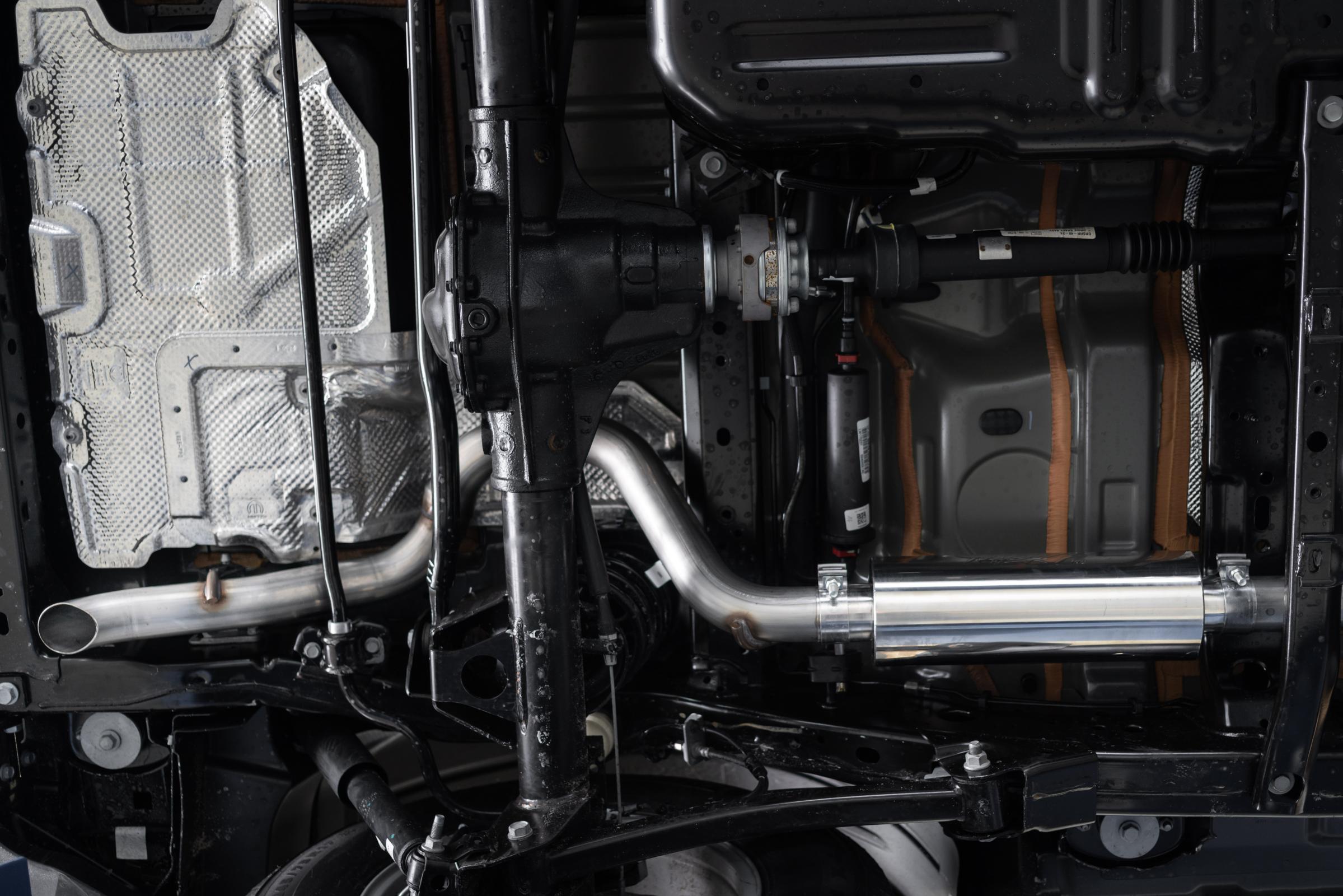 MBRP S5533AL - Jeep Cat Back Exhaust System Single Rear Exit Armor Lite Series For 18-Up Wrangler JL 2/4 Door 2.0L, 3.6L MBRP 5