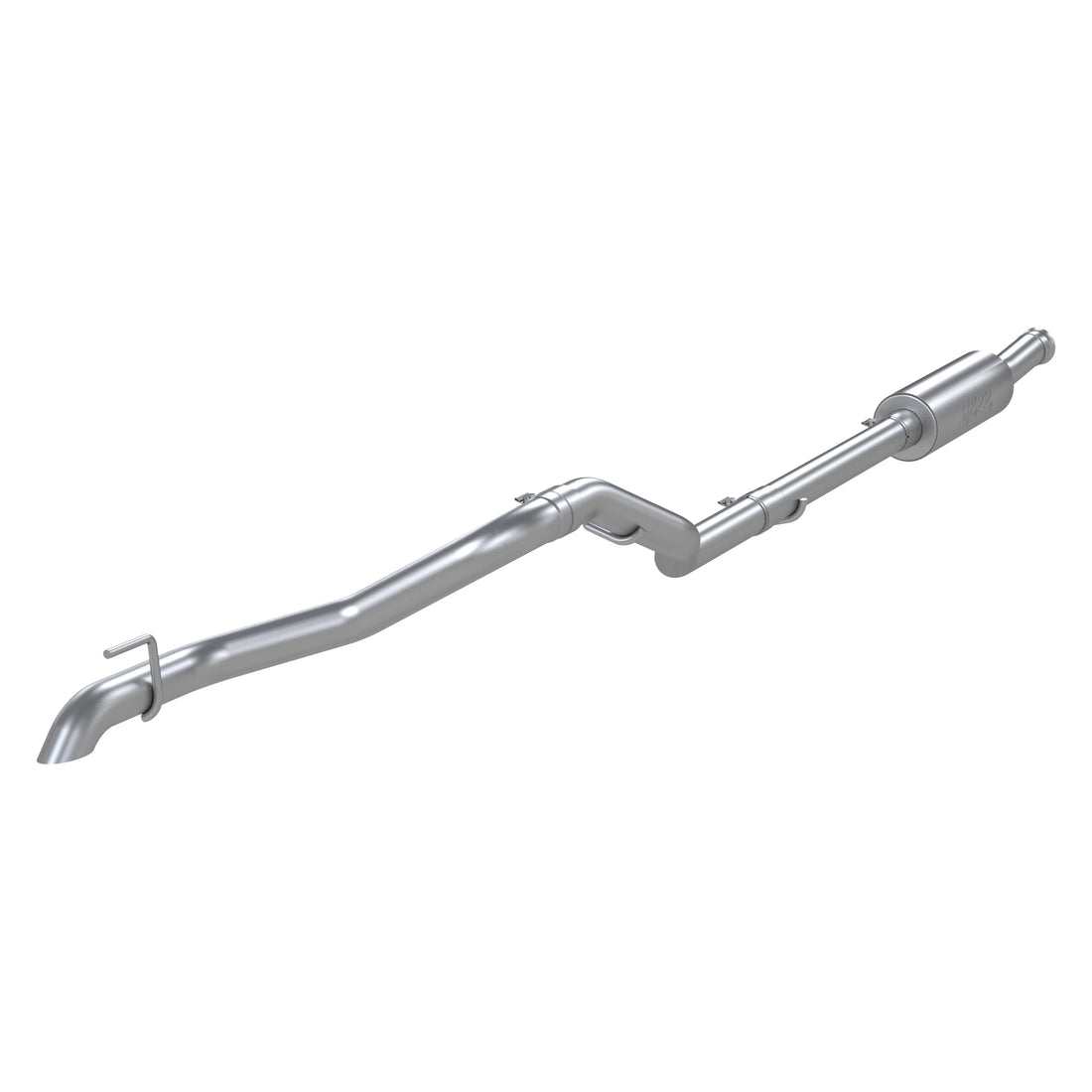 MBRP S5537AL - Jeep Cat Back Exhaust System Off-Road Single Rear Exit Armor Lite Series For 20-Up Jeep Gladiator 3.6L MBRP