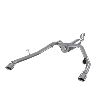 MBRP S5538304 - Jeep 2.5 Inch Cat Back Exhaust System Dual Rear Exit Armor Pro Series For 20-Up Jeep Gladiator 3.6L MBRP