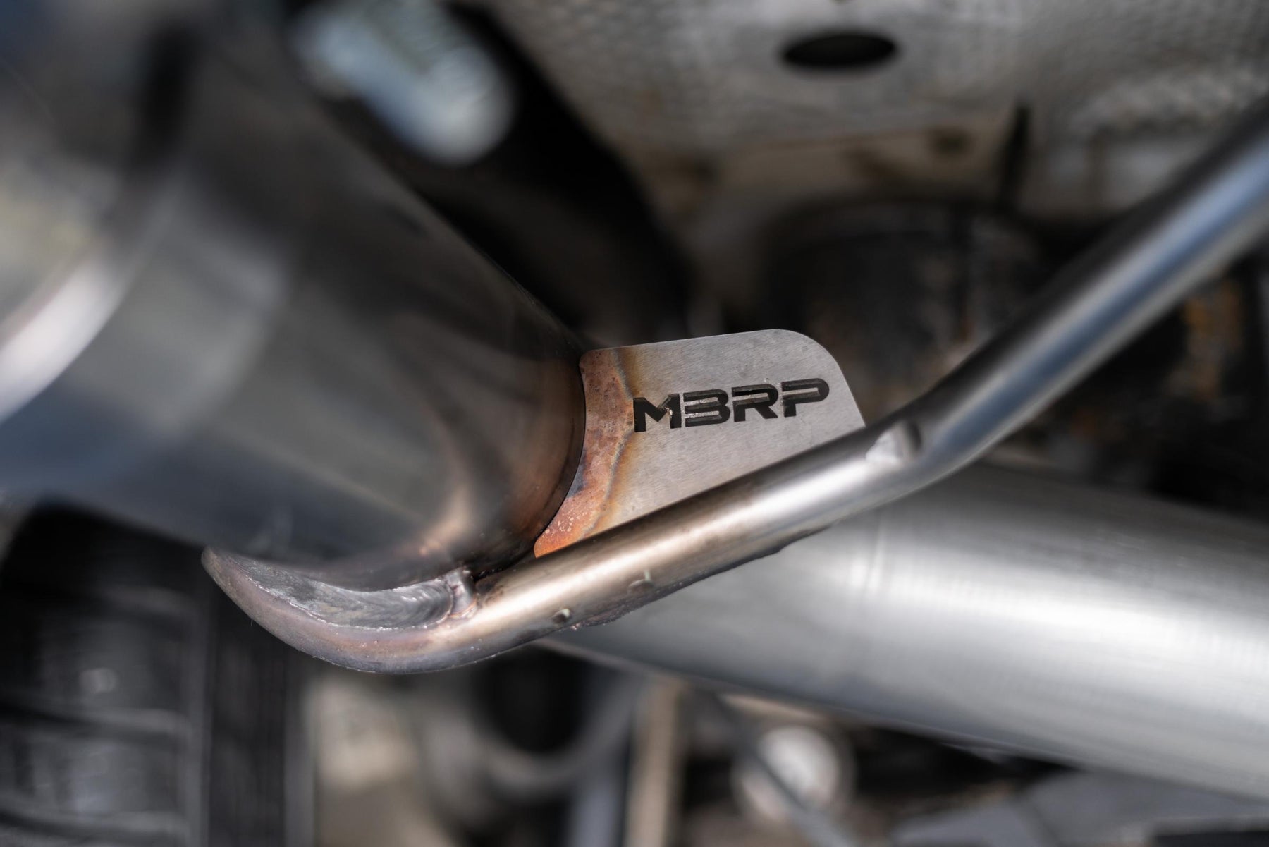 MBRP S56023CF - Porsche 2.5 Inch Axle Back Dual Split Rear Bypass Armor Pro Series Carbon Fiber Tips For 14-Up Porsche Macan MBRP