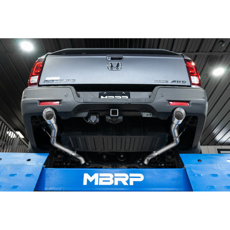 MBRP S5901304 - T304 Stainless Steel 2.5 Inch Cat-Back Dual Rear Exit 2021-Up Honda Ridgeline 3.5L MBRP 5