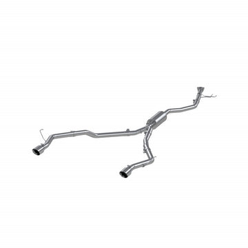 MBRP S5901AL - Aluminized Steel 2.5 Inch Cat-Back Dual Split Rear Exit 2021-Up Honda Ridgeline 3.5L MBRP