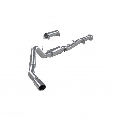 MBRP S6000AL - 4 Inch Cat Back Exhaust System For 01-05 Silverado/Sierra 2500/3500 Duramax Ext/Crew Cab Single Side Aluminized Steel MBRP 2