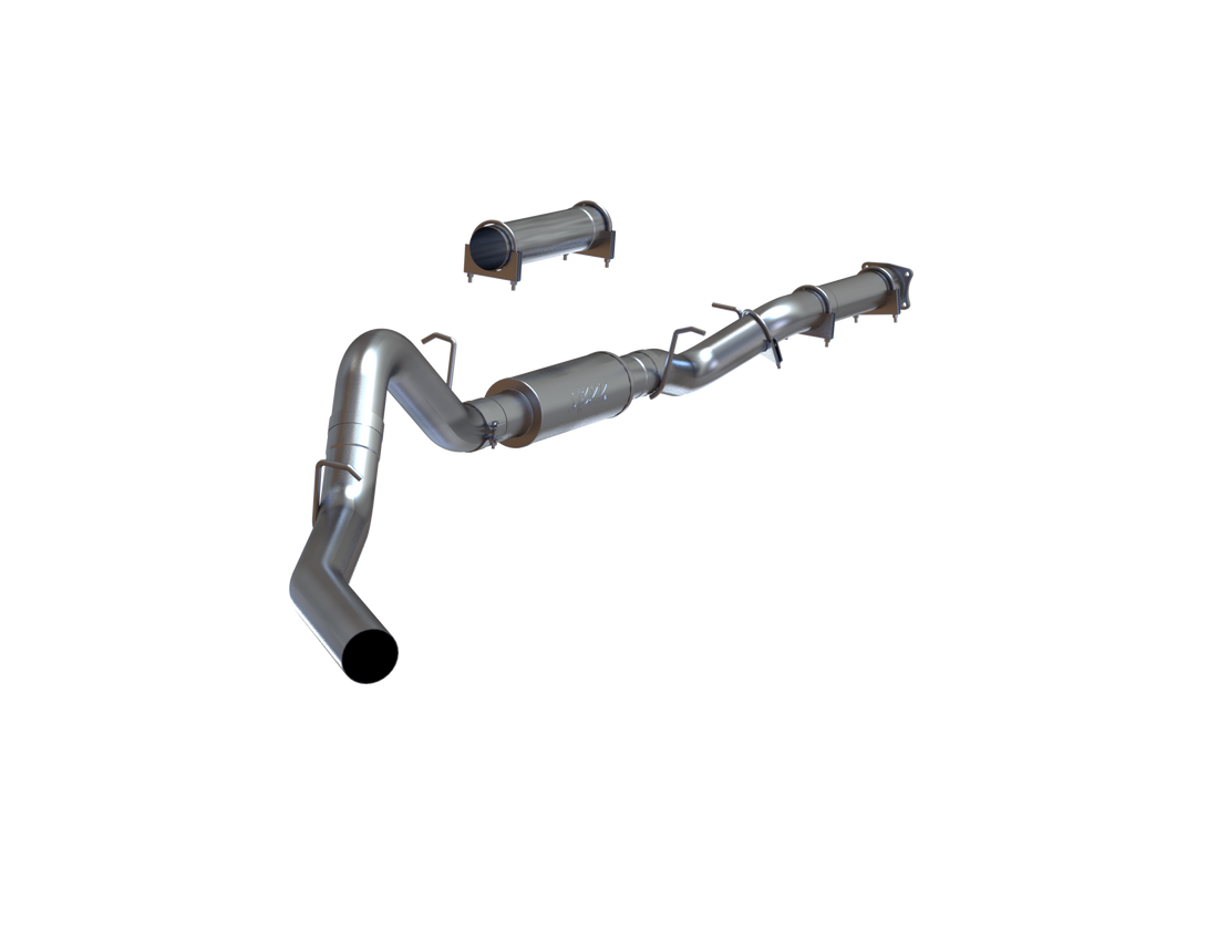 MBRP S6000P - 4 Inch Cat Back Exhaust System For 01-05 Silverado/Sierra 2500/3500 Duramax Ext/Crew Cab Single Side MBRP