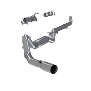MBRP S6004304 4 Inch Single Side Exhaust Pipe T304 Stainless Steel